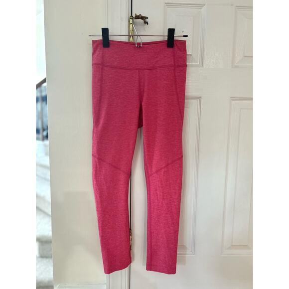 NWT Outdoor Voices Flamingo Hot Pink Warm Up Leggings - Picture 2 of 6